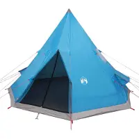 vidaXL Tipitent 4-Personen wasserdicht blau