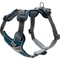 Hunter Geschirr Divo Dunkelblau/Grau - M
