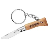 Opinel No 02 Taschenmesser mit Schlüsselanhänger