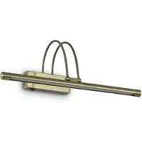 Ideal Lux Zeitgenössische Wandleuchte Bogen Metall Brüniert Messing Led 4,5W Warmes Licht