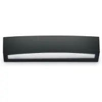Ideal Lux Moderne Wandleuchte Andromeda Aluminium Schwarz 2 Lichter E27