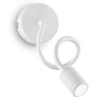 Ideal Lux Led Wandleuchte Leuchte Focus Led Lampe Weiß Flexarm Wandlampe902