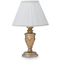 Ideal Lux DORA TL1 SMALL, Gold, Metall, Harz, Schlafzimmer, Kinderzimmer, Wohnzimmer, IP20, E14, 1 Glühbirne(n)