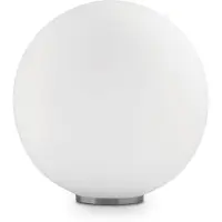 Ideal Lux MAPA TL1 D30, Weiß, Glas, Metall, Schlafzimmer, Wohnzimmer, IP20, E27, 1 Glühbirne(n)