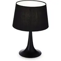 Ideal Lux Desk-Modern Office Lamp London Metall Schwarz 1 Licht E27 Klein