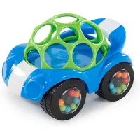Oball Spielzeugauto - Rattle & Roll Buggie - Blau - - One Size - Autos