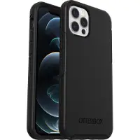 Otterbox Symmetry Hülle für Apple iPhone 12, iPhone 12 Pro Smartphone - Schwarz - Anitbakteriell, Sturzsicher, Stoßfest - Polycarbonat, Synthetischer Gummi