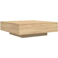 vidaXL Couchtisch Sonoma-Eiche 100x100x31 cm Holzwerkstoff