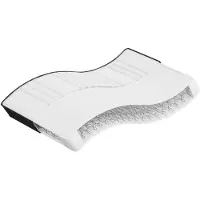 vidaXL Matratze Bonnell-Federkern Mittel 100x200 cm