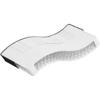vidaXL Matratze Bonnell-Federkern Mittel 80x200 cm