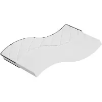 vidaXL Matratze Schaumstoff Mittelweich 90x200 cm