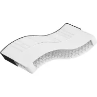 vidaXL Matratze Bonnell-Federkern Mittel 90x190 cm
