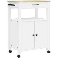vidaXL Küchenwagen MONZA 60x40x88,5 cm Massivholz Kiefer