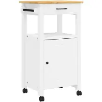 vidaXL Küchenwagen MONZA 48x40x88,5 cm Massivholz Kiefer