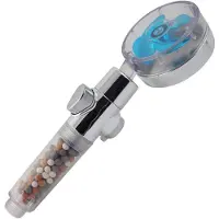 Northix Pure Shower - Duschkopf mit Jetstream-Filter - Blau