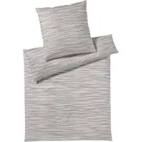 JOOP! Mako-Satin-Kissenbezug einzeln Vivid Farbe Stone Größe 40x80 AL