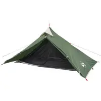 vidaXL Tipi-Hängezelt 1 Person Grün Wasserdicht