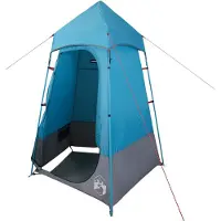 vidaXL Toilettenzelt wasserdicht blau