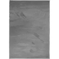vidaXL Teppich OVIEDO Kurzflor Anthrazit 200x280 cm