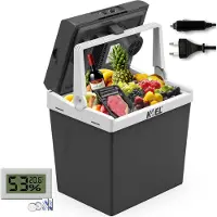 Koel Box 25 - Kühlbox - Thermoelektrische Auto Kühlbox - 25L - Duale Stromversorgung 12V und 230V