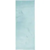 vidaXL Teppich OVIEDO Kurzflor Grün 80x200 cm