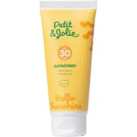 Petit & Jolie Petit&Jolie mineralische Sonnencreme LSF 30 + Parfümfrei 100 ml Sonnenschutzcreme
