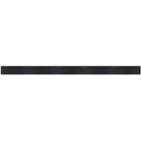 vidaXL Teppich Rechteckig Schwarz 60x1000 cm Bambus