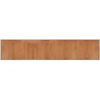 vidaXL Teppich Rechteckig Natur 60x300 cm Bambus