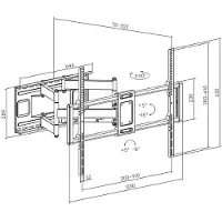 Macleans Mc-482 Wandhalterung Für Tv