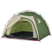 vidaXL Kuppel-Campingzelt 4 Personen Grün Quick Release