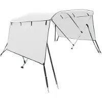 vidaXL 3-Bow Bimini-Top mit Seitenteilen 183x(185-198)x137 cm