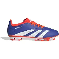 Adidas Kinder Predator Club Fortschritt Pack FXG Fester Boden/Multi Boden Fußballschuhe Lucid Blue/Core White/Solar Red
