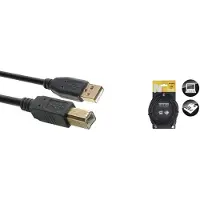 Stagg USB 2.0 Kabel, USB A/USB B (m/m), 5 m - USB-Kabel