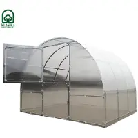 BAUMERA Gewächshaus KLASIKA EASY 3x8m (24m2) mit 4mm Polycarbonat (Rahmen aus Vierkantrohr)