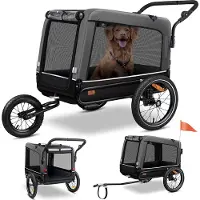 OEM 3-in-1 Hundebuggy für Jogger - 75 x 103 x 139 cm
