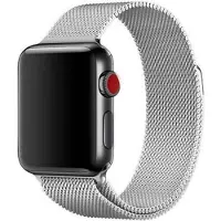 Wiwu Milanaise-Armband für Apple Watch | 44/45/46/49 mm - Silber