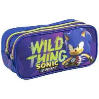 VProDeti - Pencil Case 2 Compartimentos - Sonic Prime (2700000804)