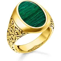 Thomas Sabo Ring grün-gold