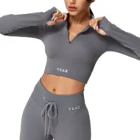 Yeaz RUNWAY Sportbekleidung Set mit langen Ärmeln, hoher Taille und figurschmeichelnder Passform