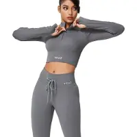 Yeaz RUNWAY Sportbekleidung Set mit langen Ärmeln, hoher Taille und figurschmeichelnder Passform