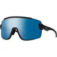 Smith - Polarisierte Sonnenbrille - Wildcat Matte Black ChromaPop Polarized Blue Mirror - schwarz