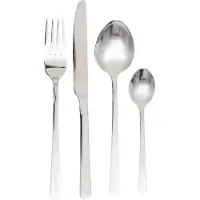 Homla Besteckset B2LUGANO silber 24 tlg.