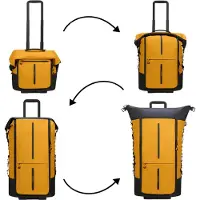 Samsonite Weichgepäck-Trolley "ECODIVER" 80 l 2 Rollen mit großzügigem Packvolumen, mit leichtgängigem Teleskopgriff