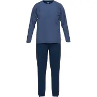 Ceceba Pyjama Traveller in blau-dunkel-Ringel | Gr.: 72
