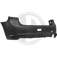 Diederichs Stoßfänger 5835155 hinten für MITSUBISHI