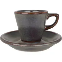 Bonna Gloire - Espressotassen und Untertasse - 70 cc - Porcelain - 6er set
