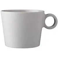 Mepal Abverkauf - campinggeschirr - Cappuccinotasse Bloom 375 ml - pebble white - Campingbecher - Melamin