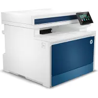 HP Color LaserJet Pro LaserJet Pro 4302fdn Multifunction Farbe Drucker, Nur Ethernet; Kopierer, Scanner, Laser, Farbdruck, 600 x 600 DPI, A4, Direktdruck, Blau, Weiß