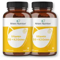 Rhein Nutrition R(h)ein Nutrition Vitamin D3 + K2 Osteo 2.000 I.e. 80 µg 2x120 St Kapseln