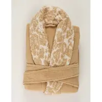 Abyss & Habidecor Bademantel Sauvage Sand-S